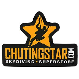 ChutingStar Swooper Skydiving Superstore Die-Cut Tall Sticker