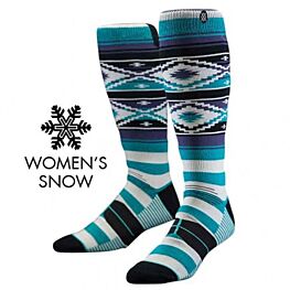 Neon Navajo Stance Snow Socks