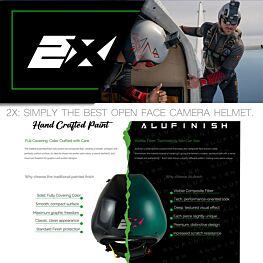 Custom Tonfly 2X Skydiving Camera Helmet