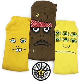 Toy Machine Face Crew Socks