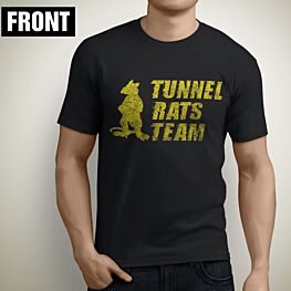 Tunnel Rats Team Logo Black T-Shirt