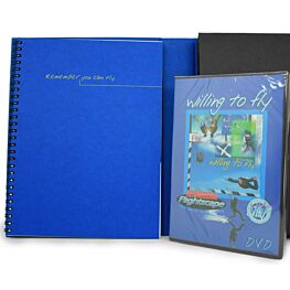 Collector's Edition Willing To Fly Book & PAL DVD