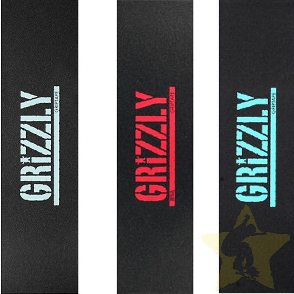 Grizzly stamp black grip tape Clearance