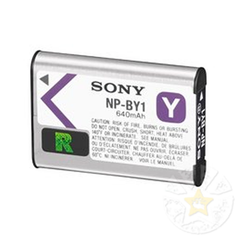 3x Baterìas Coche/Corriente Cargador HDR-AZ1VR NP-BY1 NPBY1 para Sony HD Action Cam Mini AZ1 con Wi-Fi / HDR-AZ1 KIT 