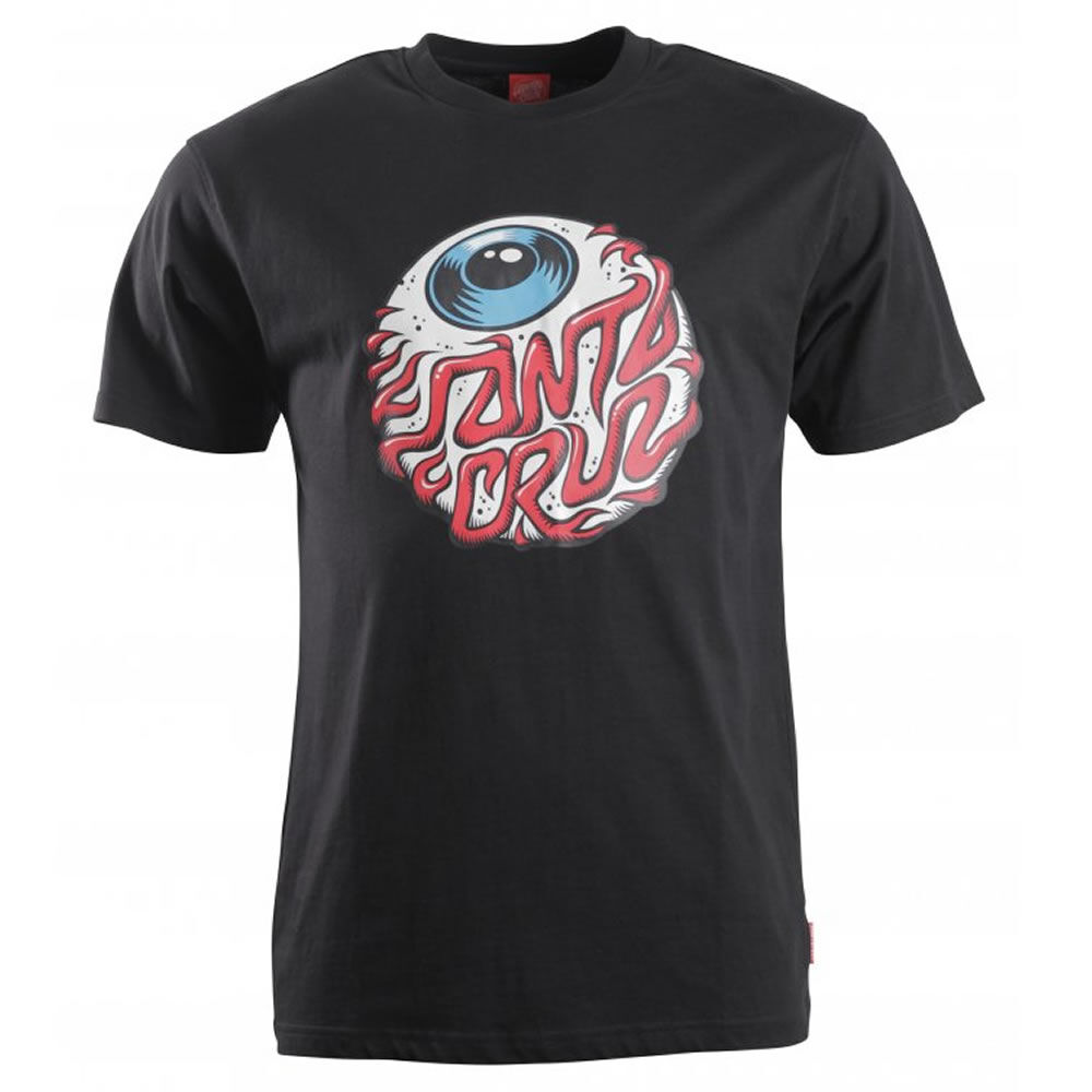 その他 SANTA CRUZ RECORDS DARTH YAYATHON MAN Santa Cruz Eyeball Black T-Shirt | ChutingStar Skydiving Gear