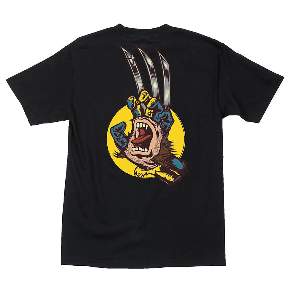 マーベルコミック ヴェノム vs サンタクルーズ スケート Tシャツ