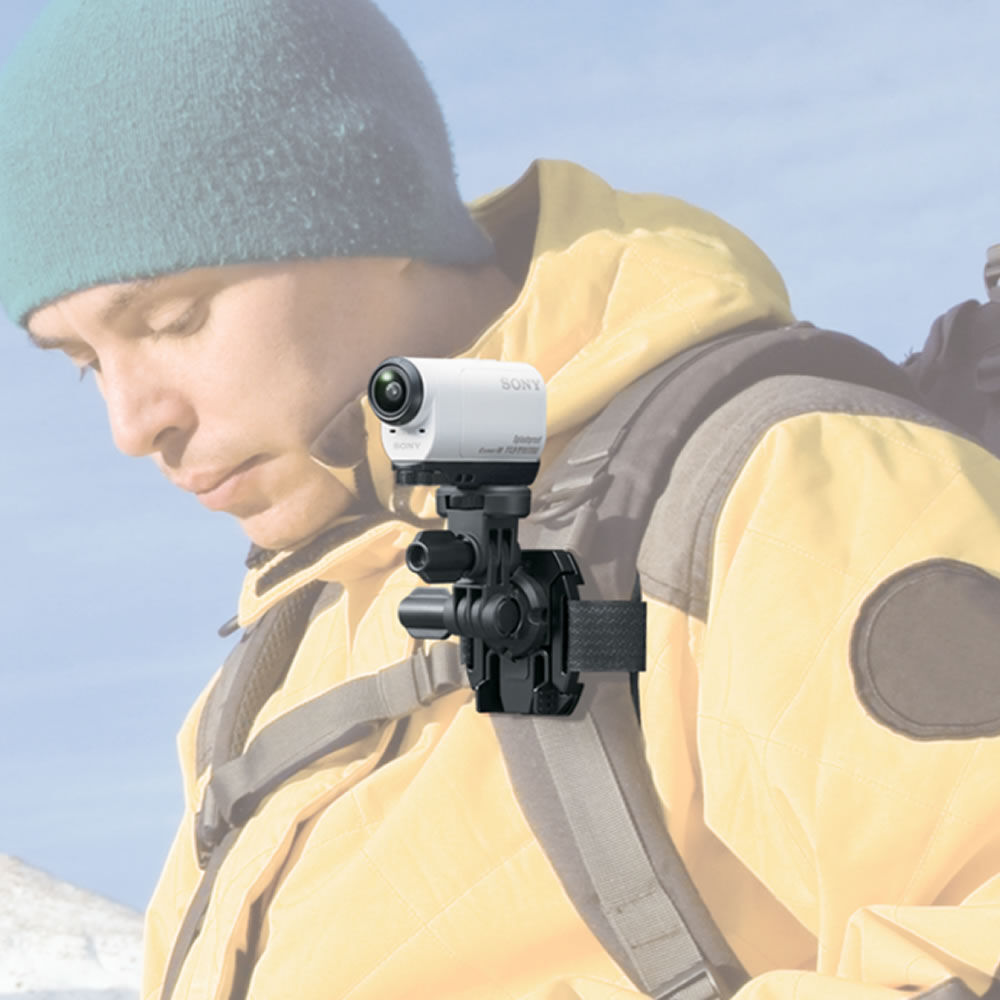 isolatie Dokter Leegte Sony Action Cam Backpack Strap Mount | ChutingStar Skydiving Gear