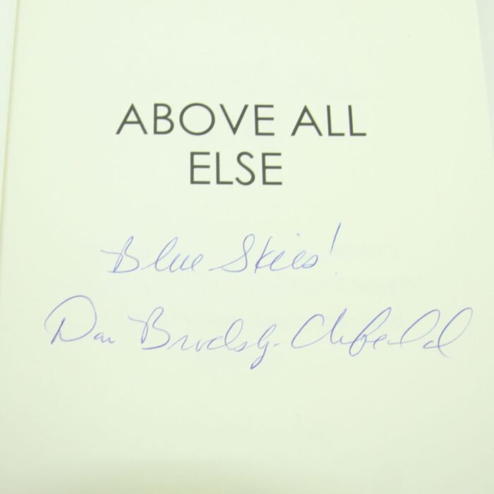Dan BC Signed Copy of Above All Else | ChutingStar Skydiving