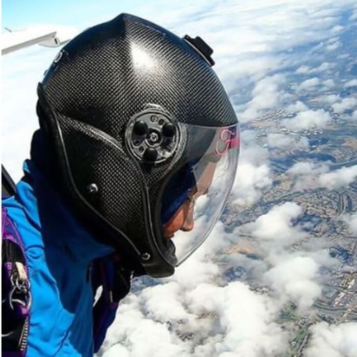 Bonehead AERO Skydiving Helmet ChutingStar Skydiving Gear