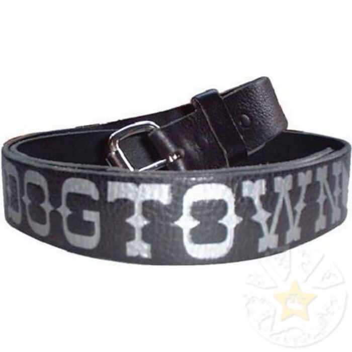 Dogtown Skateboards Embossed Black Belt | Skydiving Gear