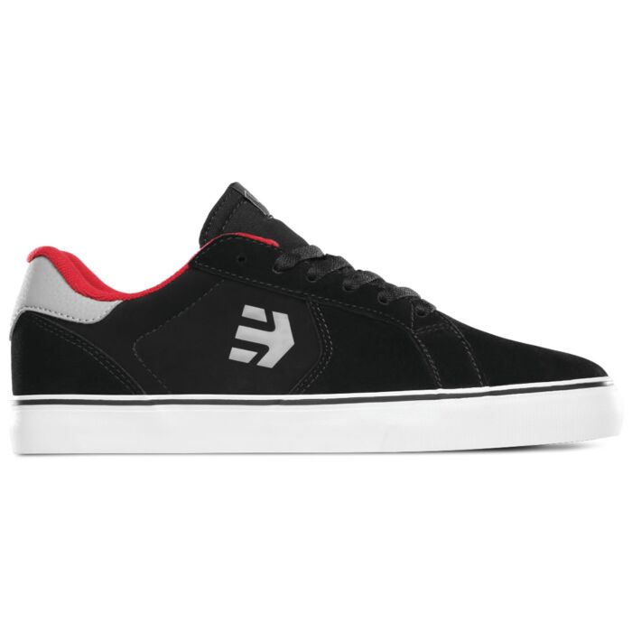 etnies Fader LS Vulc Black White Skate Shoe ChutingStar