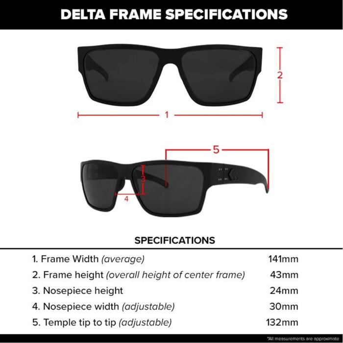 Gatorz Delta Aluminum Sunglasses | ChutingStar Skydiving Gear