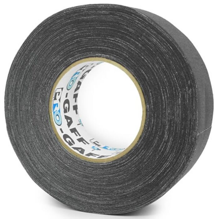 2 Black Pro Gaff Gaffers Tape