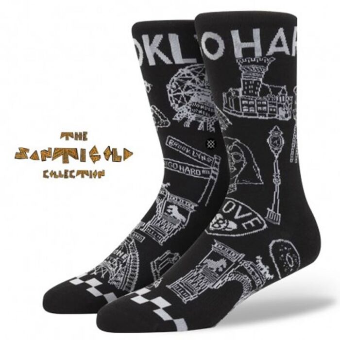 Brooklyn Go Hard Santigold Stance Socks | ChutingStar