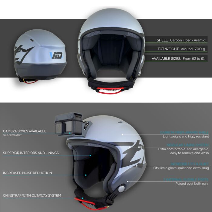 Custom Tonfly VID1 Shock Absorbing Camera Helmet | ChutingStar