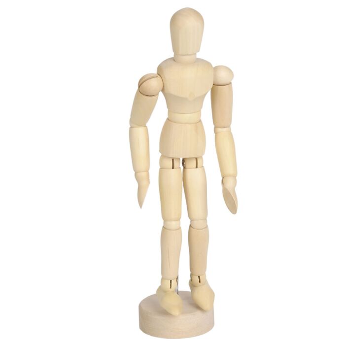 Skydiver Body Position Wood Mannequin